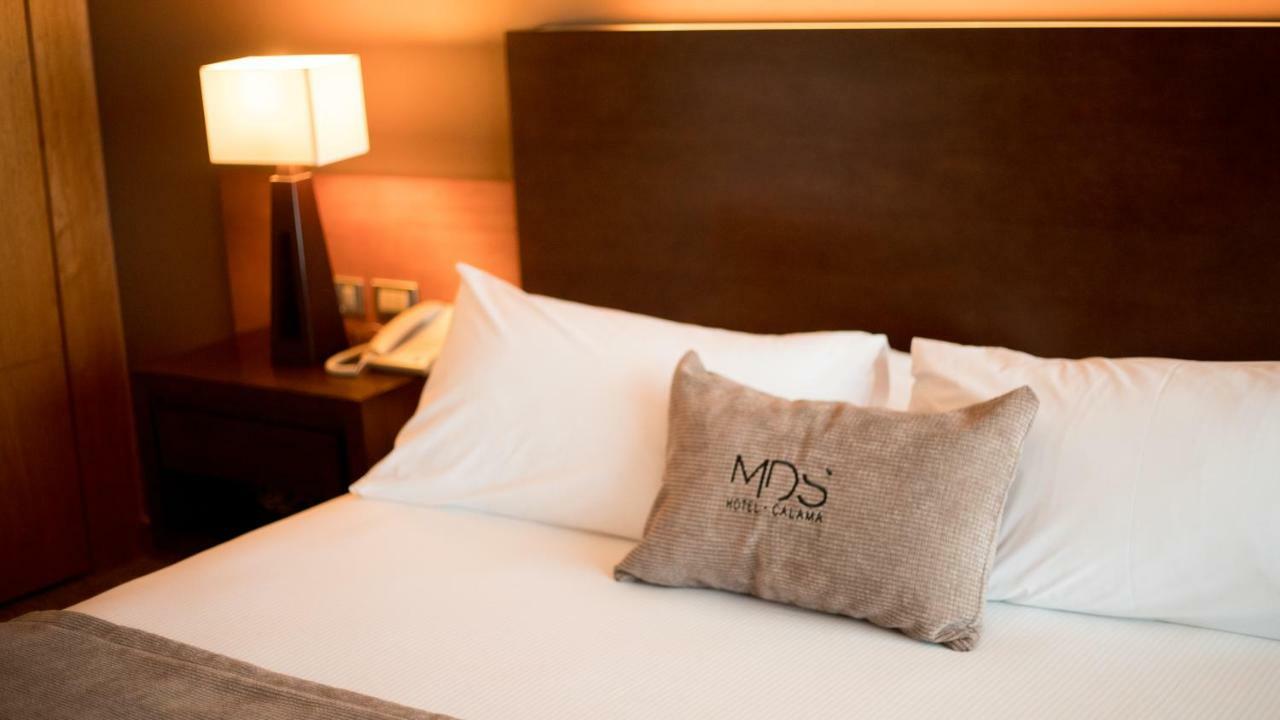 Mds Hotel Calama Exterior photo A bed at the MÖS Hotel in Cologne, Germany